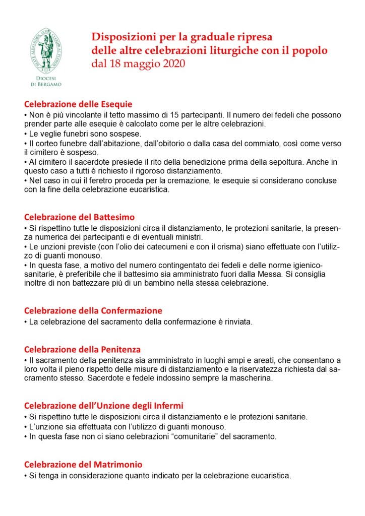 Altre celebrazioni