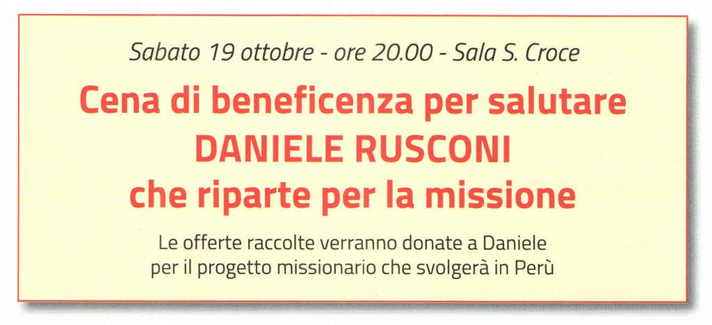 Saluto Daniele