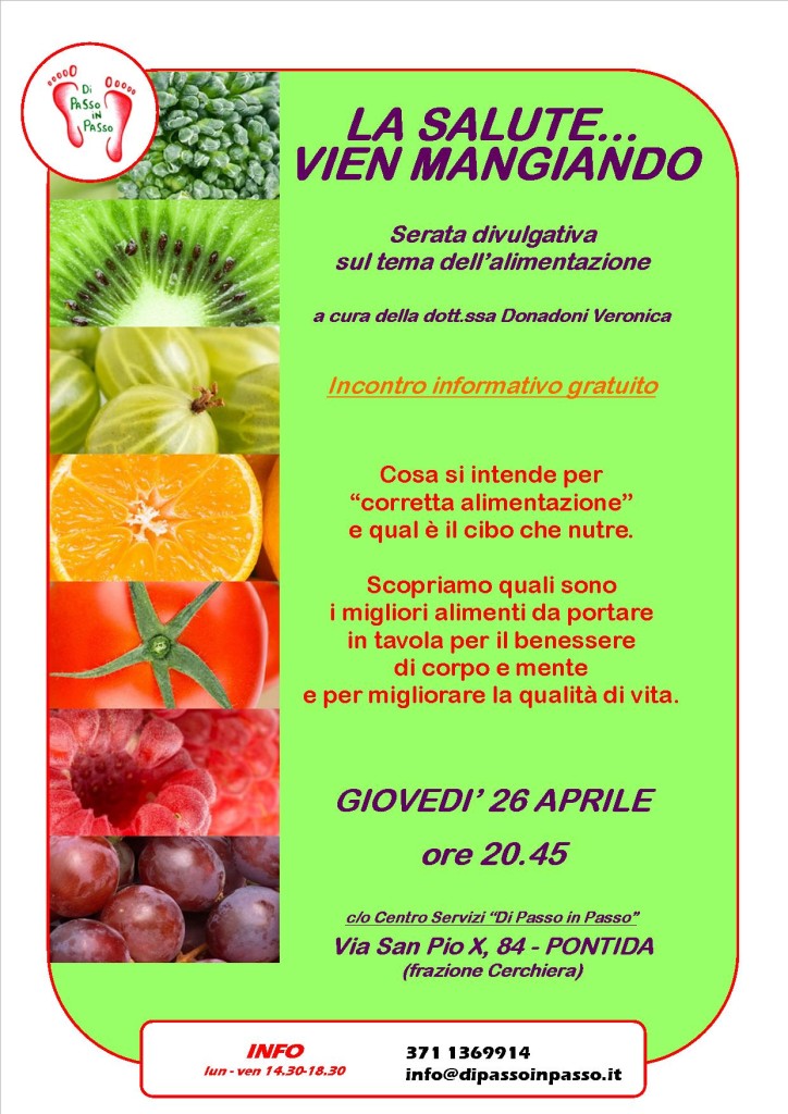 Alimentazione 26.04.2018