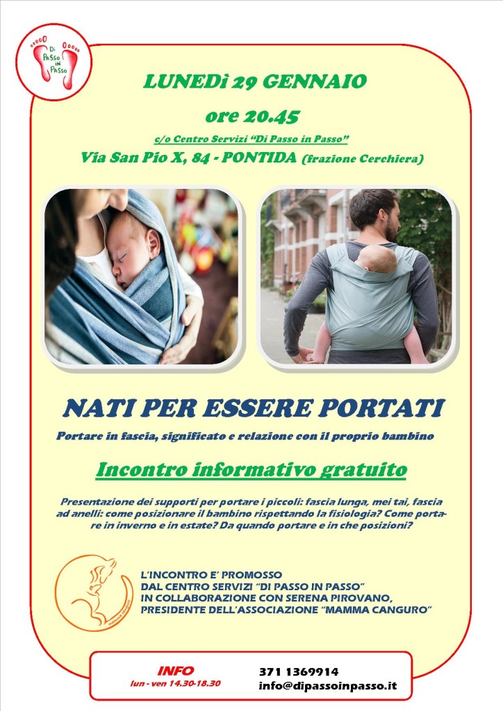 Nati per essere portati 29.01.2018