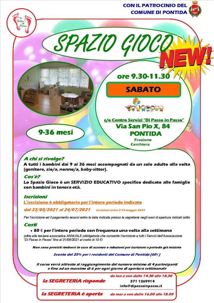 spazio gioco 2020.2021 sabato maggio-luglio